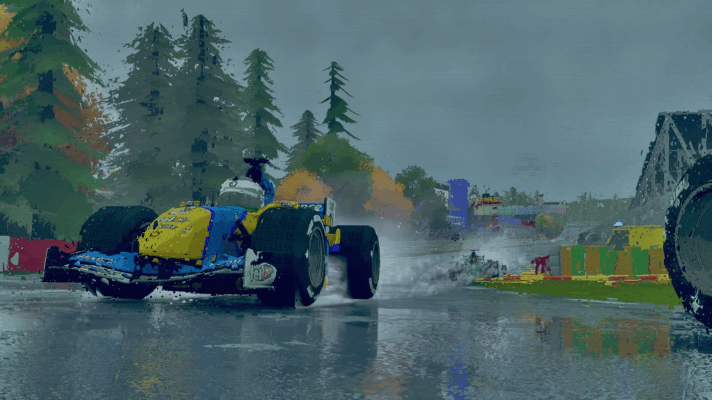 Formula Legends traz vários tipos de clima para tornar suas corridas imprevisíveis
