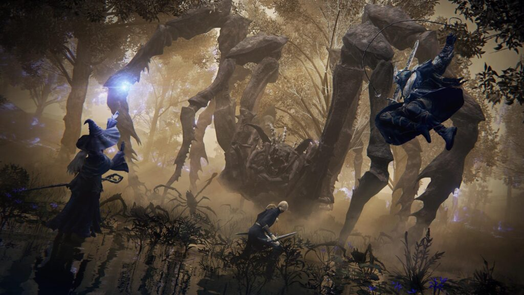 O combate multiplayer de Nightreign é o principal elemento do jogo, mais do que no Elden Ring original