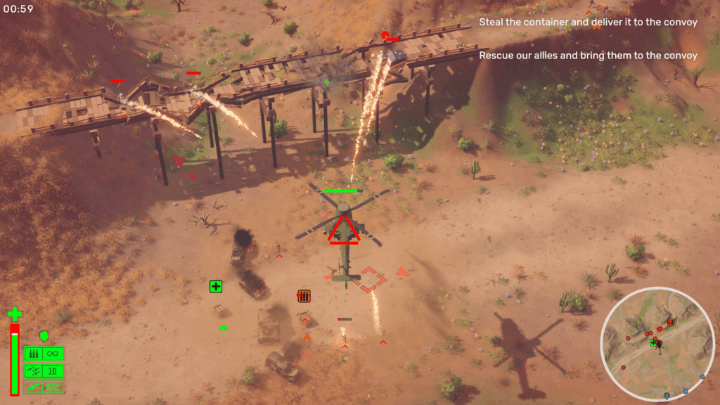 Com ação a bordo de helicópteros de combate, Cleared Hot já está disponível em Acesso Antecipado no Steam.