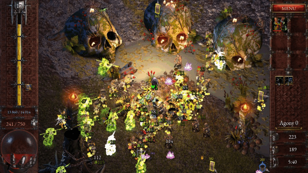 Halls of Torment mistura elementos de Diablo e Vampire Survivors em um RPG 'bullet heaven' viciante