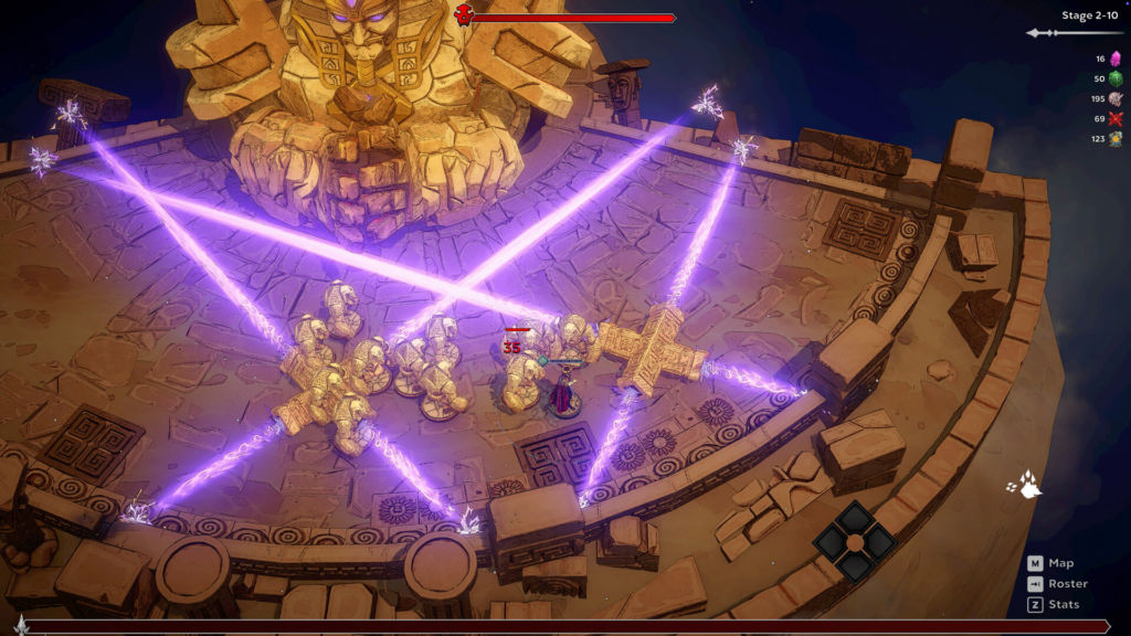 O visual é um dos destaques de Night Swarm, bullet heaven com vampiros e lobisomens