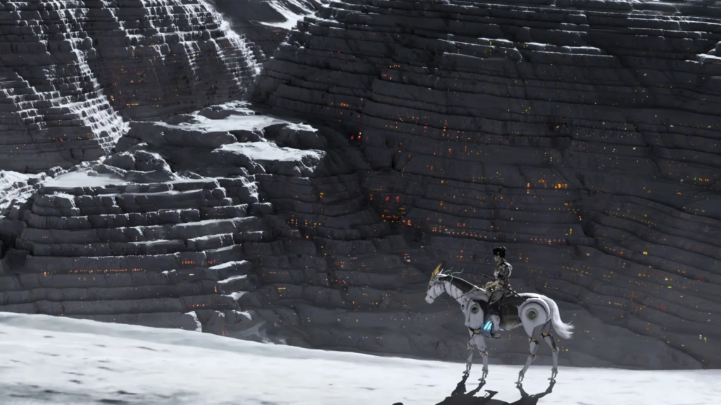 SOL Shogunate é um RPG de ação para um jogador, com câmera em terceira pessoa e ambientado em uma colônia lunar japonesa do futuro.