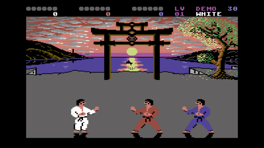 Os jogos bônus da The Last Ninja Collection incluem os dois World Karate Championship