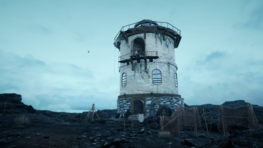 Cenários de The Shore são fotorealistas e assustadoramente abandonados, como é de se esperar em um jogo de terror lovecraftiano.