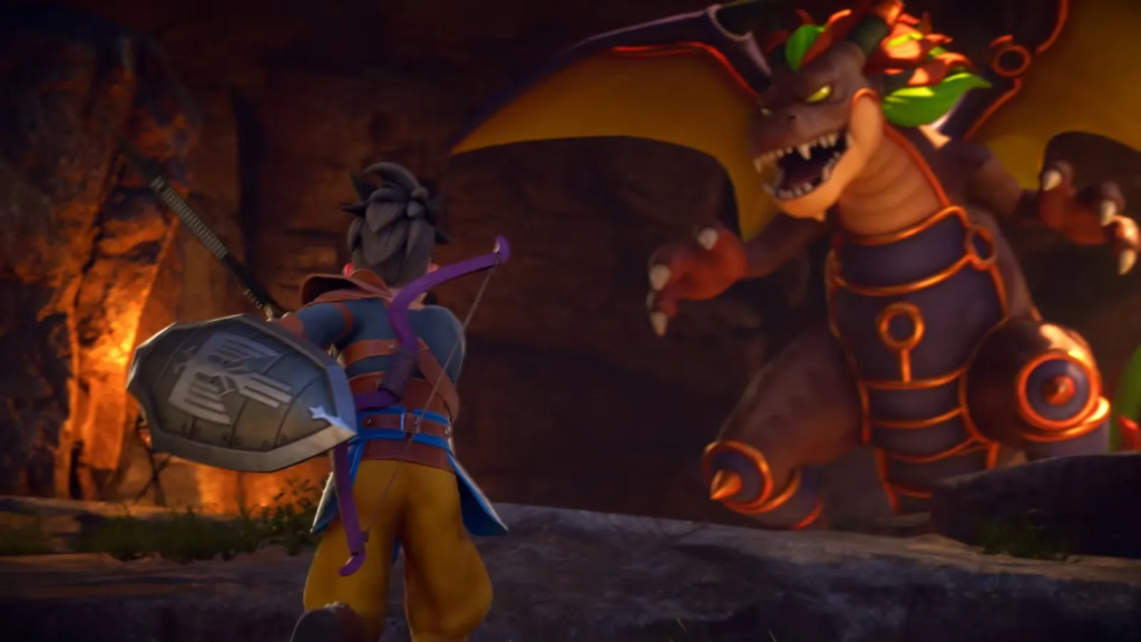 Dragon Quest XII Beyond Dreams traz o estilo clássico da franquia de RPG japonês.