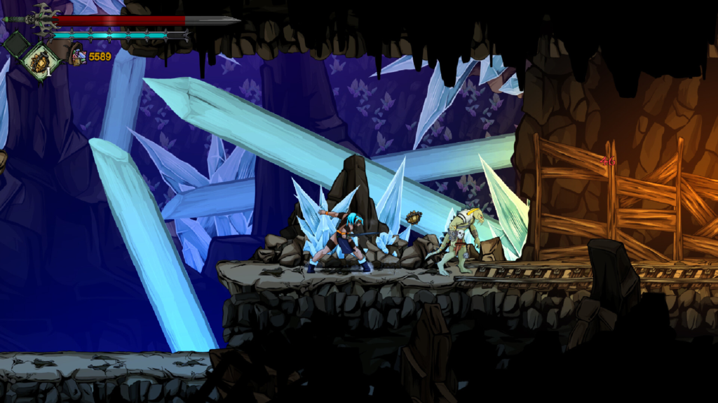 Barbarian Saga: The Beastmaster é um game de ação 2D desenhado à mão com gameplay old school.