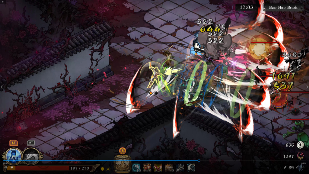 Realm of Ink é um jogo roguelite veloz e bonito, perfeito para fãs de Hades que estão em busca de uma nova aventura.