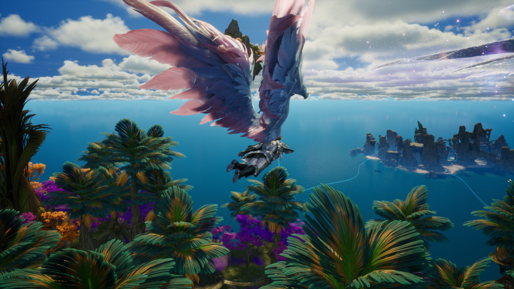 O voo é um dos diferenciais de AION 2, permitindo ao jogador explorar o mundo do game nas alturas